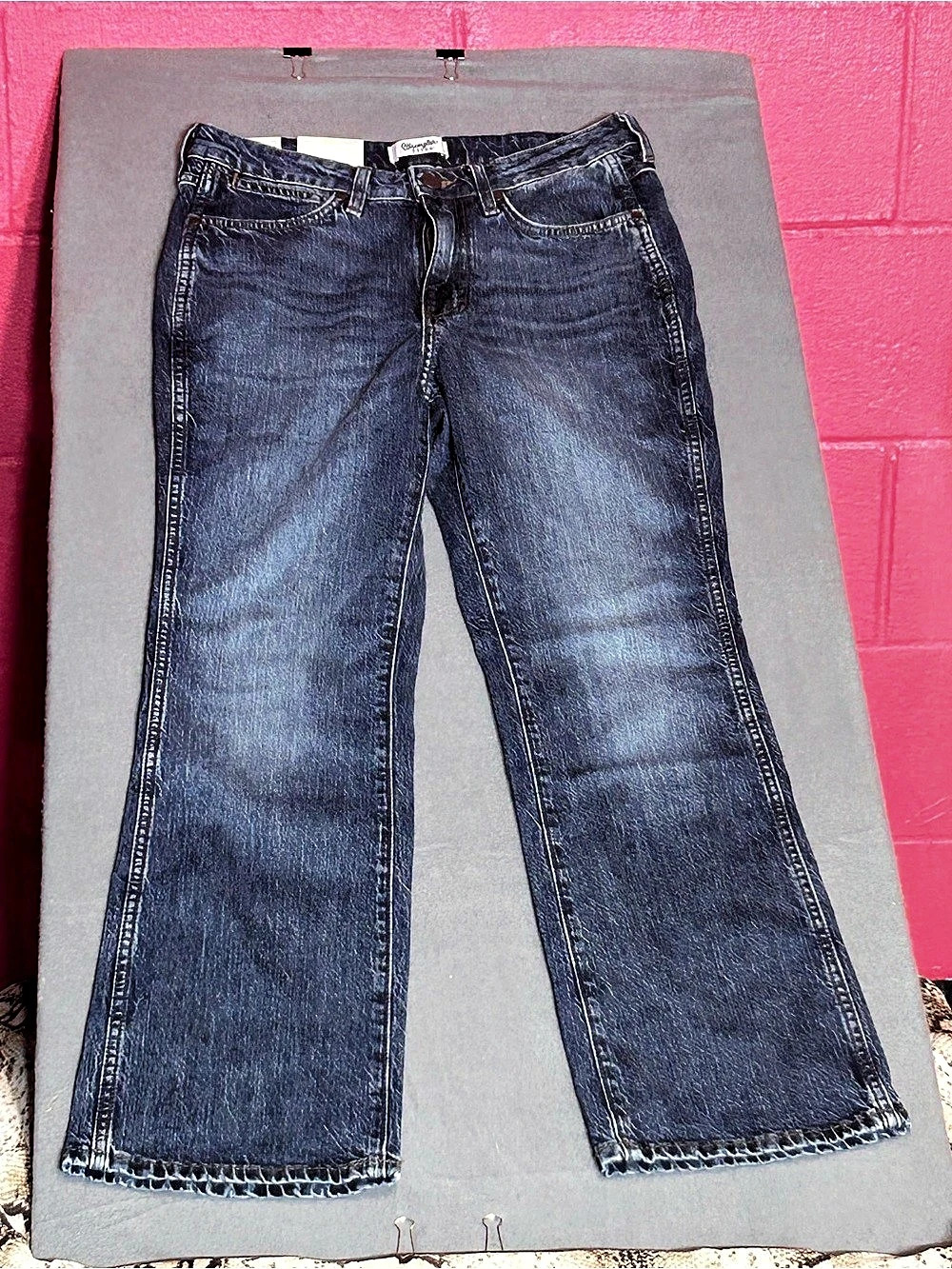 Wrangler Retro Bailey Boot Cut Jeans in Blue Waist 30 x 30 NWT